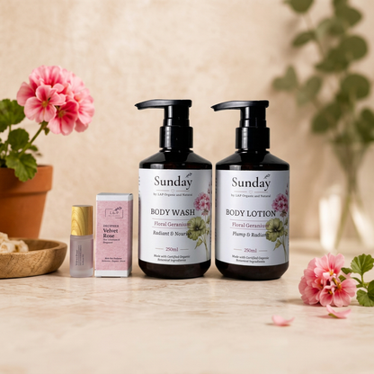 Velvet Rose Geranium Ritual Set