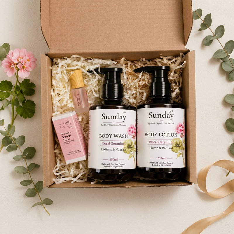 Velvet Rose Geranium Ritual Set